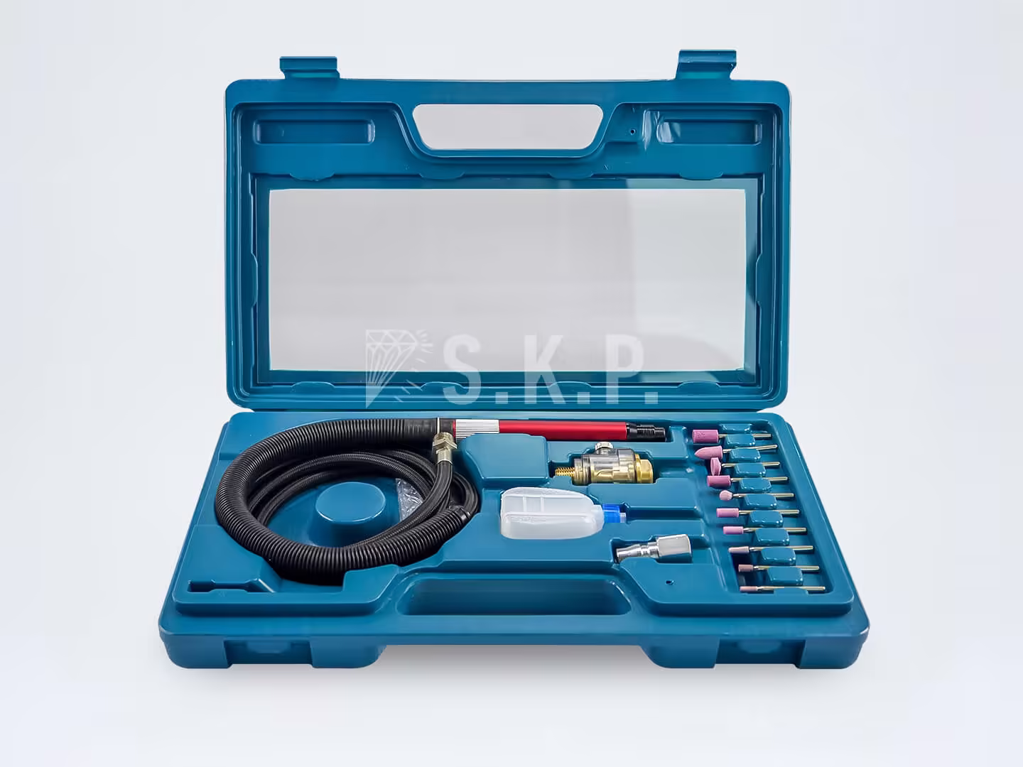 Gison GP-8240BK Havalı Mikro Kalıpçı Taşlama Seti 6 Gison GP-8240BK Havalı Mikro Kalıpçı Taşlama Seti