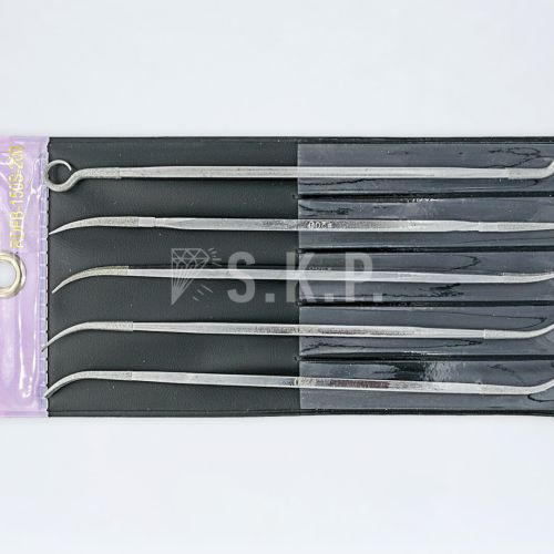 Miracle BF-80 Kıvrık Çift Taraflı Elmas Eğe Takımı