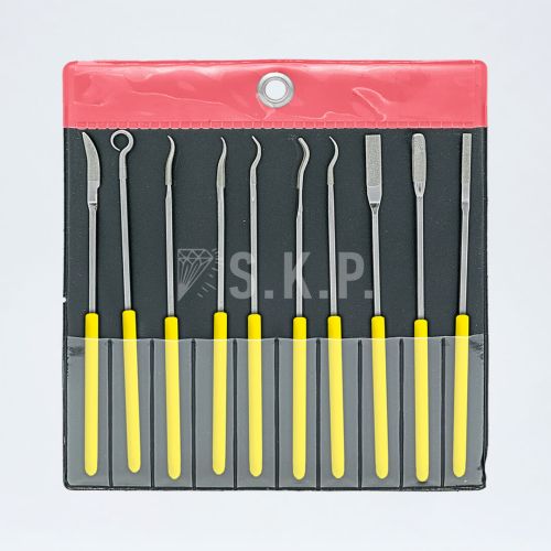 Kansai BF-90 Ekonomik Kıvrık Elmas Eğe Takımı