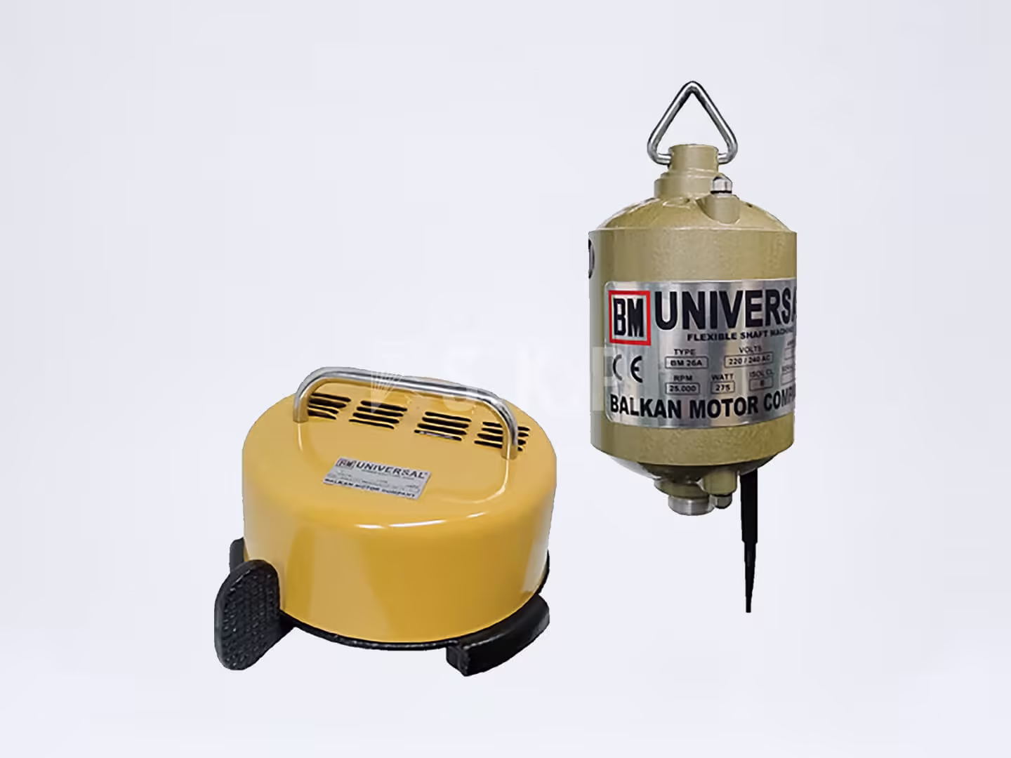BM Universal BM26A Devri Ayarlanabilen Metal Pedal Elektrikli Spiral Motor 1