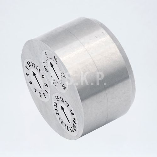 Tecnomould 3 Lü Model YIL-OK-AY-OK-GÜN-OK Çoklu Kaşeler