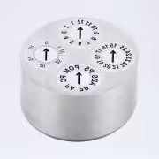 Tecnomould 4 Lü Model YIL-OK-AY-OK-GÜN-OK-HAMMADDE OK Çoklu Kaşeler