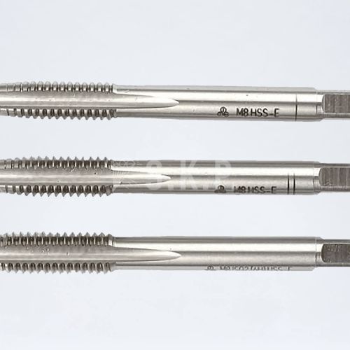 HSS DIN 352 Normal Vidalı 3 lü Kılavuz Takımı