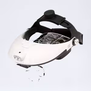 6x Işıklı Başlıklı Büyüteç