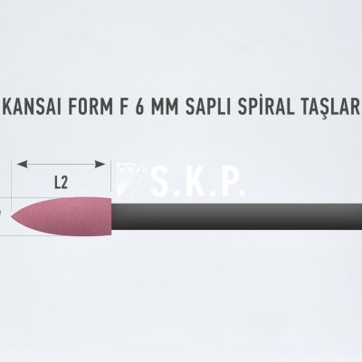 Kansai Form F 6mm Saplı Taşlar