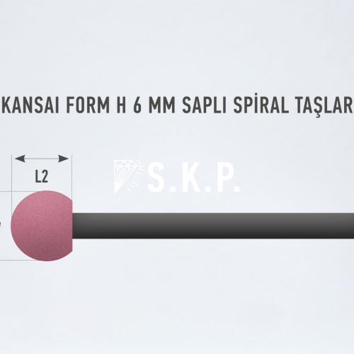 Kansai Form H 6mm Saplı Taşlar