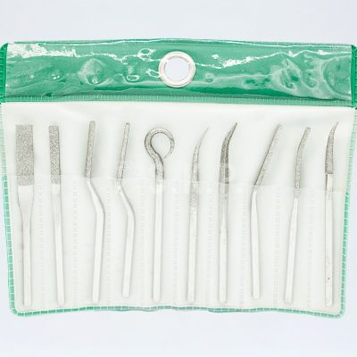 Besdia MBF-90 Kısa Kıvrık Elmas Eğe Takımı