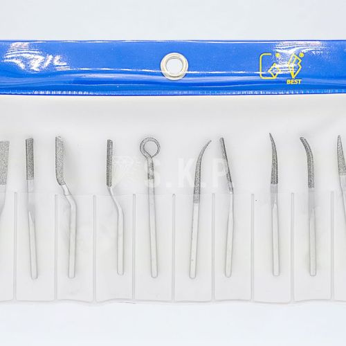 Best Diamond MBF-90 Kısa Kıvrık Elmas Eğe Takımı