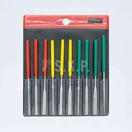 Kansai PTF-10 Ekonomik Elmas Eğe Takımı