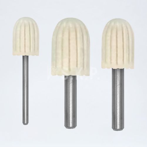 Sverital Yumuşak Dokulu Konik Yaprak Model Polisaj Keçeleri