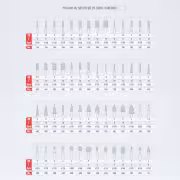 Miracle BMS-30 3mm Şaft Elmas Yolluk Uç Seti